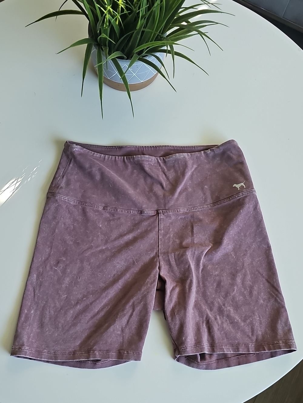PINK Victoria's Secret Dusty Mauve Yoga Shorts